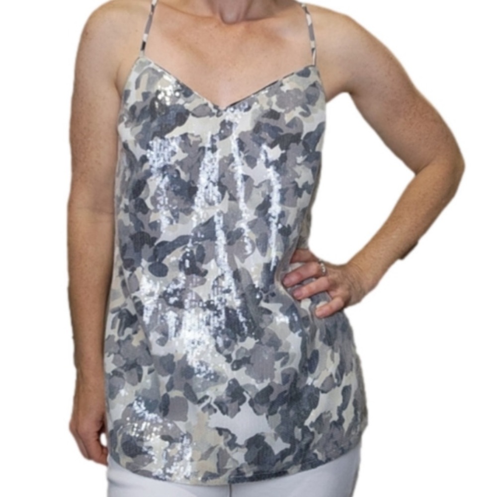 Banana Republic sequin tank NWT women’s medium